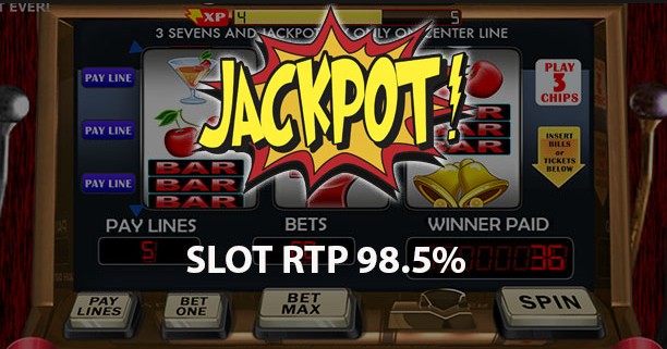a slot game with a jackpot