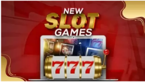 an image of a slot game written new slot games 