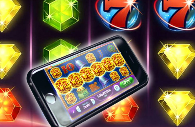an image of the best online slots on a phone